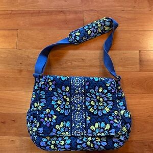 Vera Bradley Blue Floral Diaper Bag